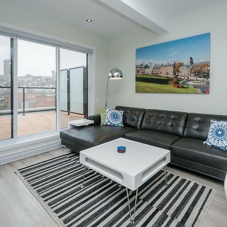Penthouse On Charest - With Parking And Gym Appartamento Québec Esterno foto