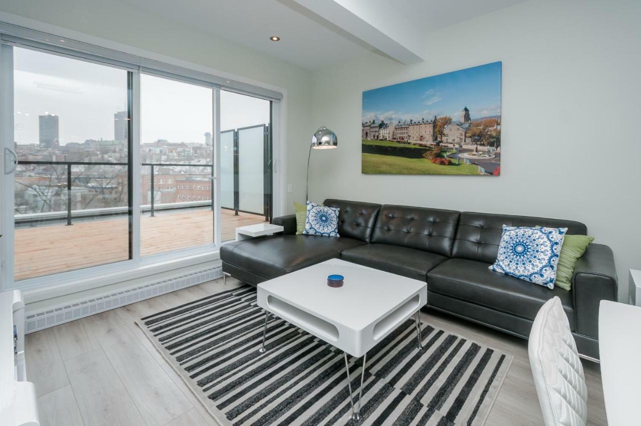 Penthouse On Charest - With Parking And Gym Appartamento Québec Esterno foto