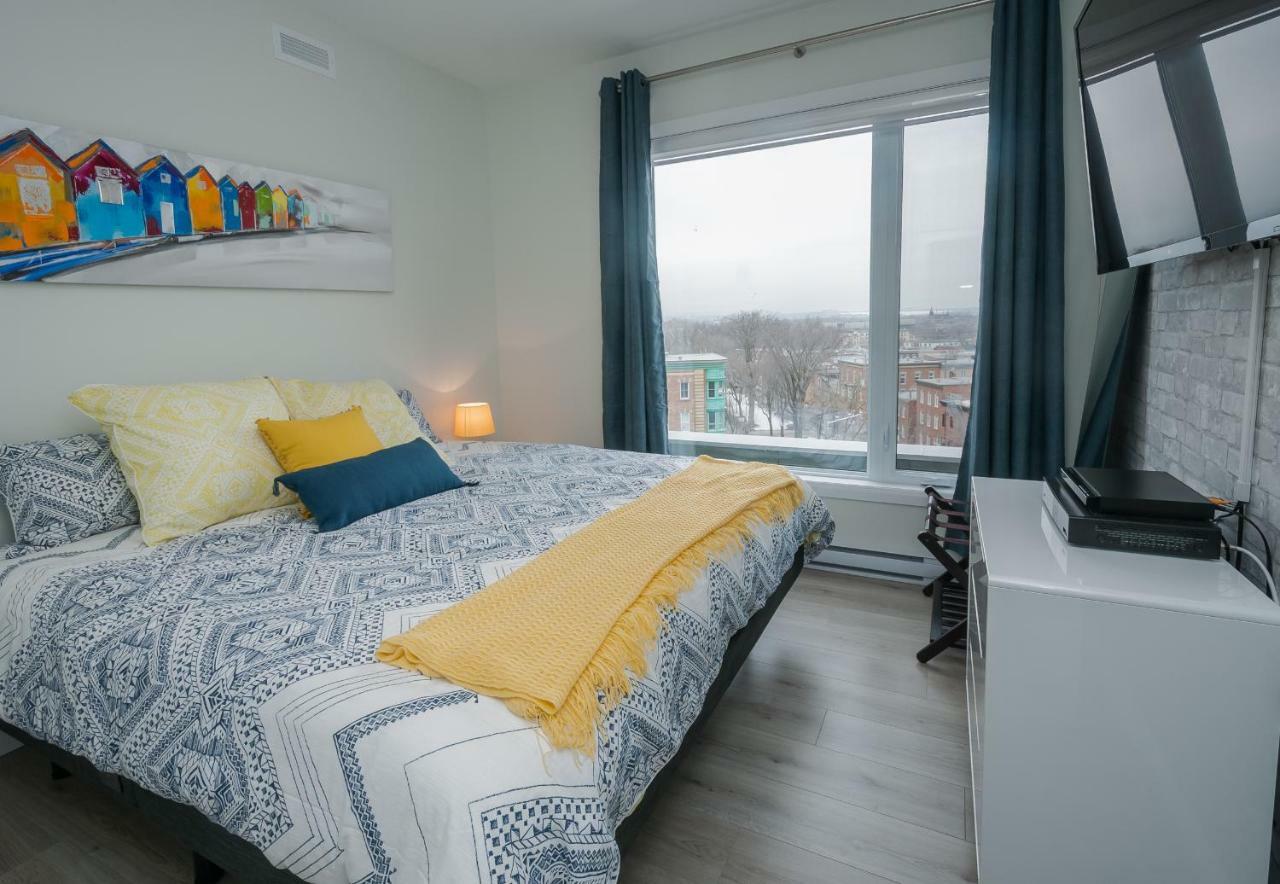 Penthouse On Charest - With Parking And Gym Appartamento Québec Esterno foto