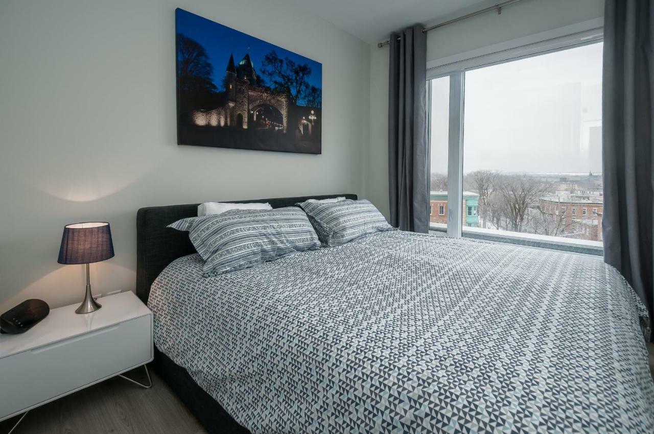 Penthouse On Charest - With Parking And Gym Appartamento Québec Esterno foto