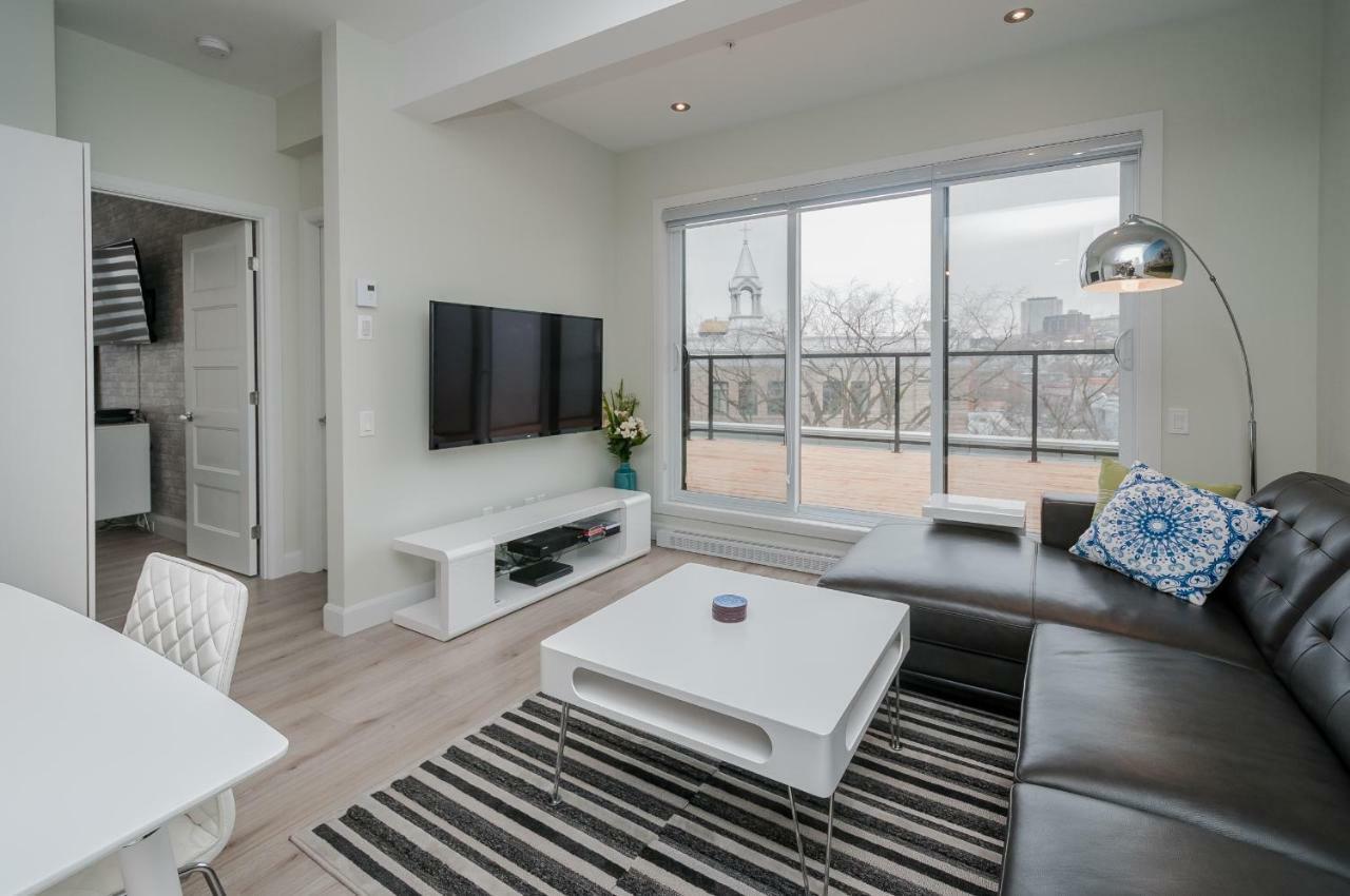 Penthouse On Charest - With Parking And Gym Appartamento Québec Esterno foto